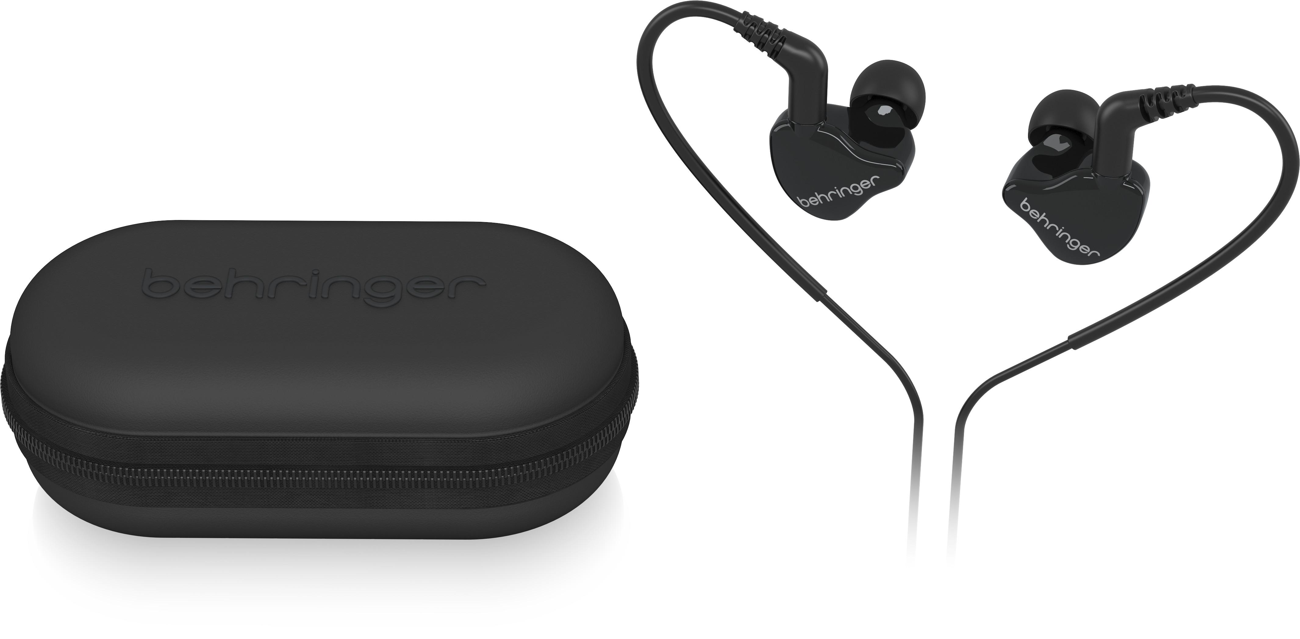 Behringer MO240-CK PRO Studio-Grade In-Ear Monitoring Earphones in